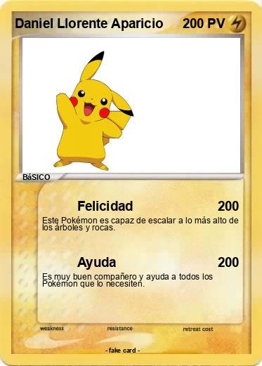 Pokemon Daniel Llorente Aparicio