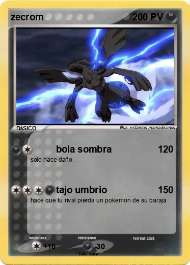 Pokemon zecrom