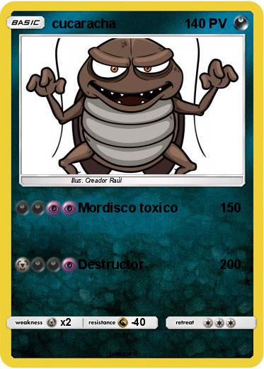 Pokemon cucaracha
