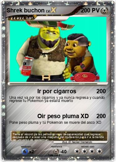 Pokemon Shrek buchon