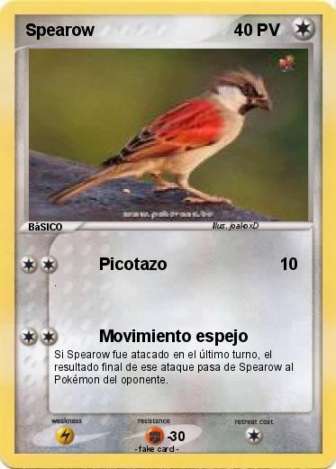 Pokemon Spearow