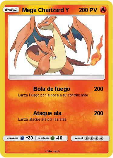 Pokemon Mega Charizard Y