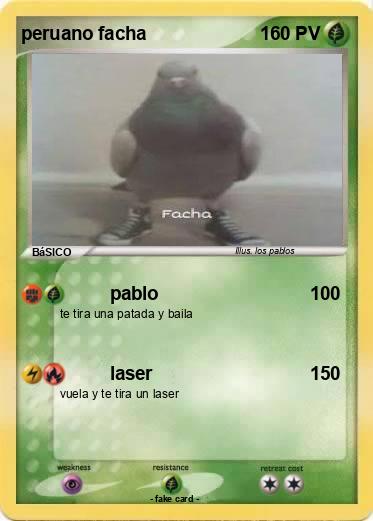 Pokemon peruano facha