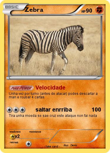 Pokemon Zebra