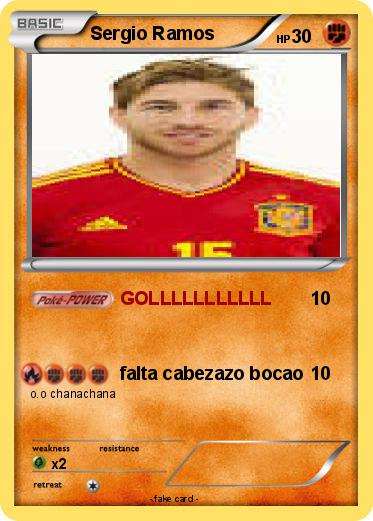 Pokemon Sergio Ramos