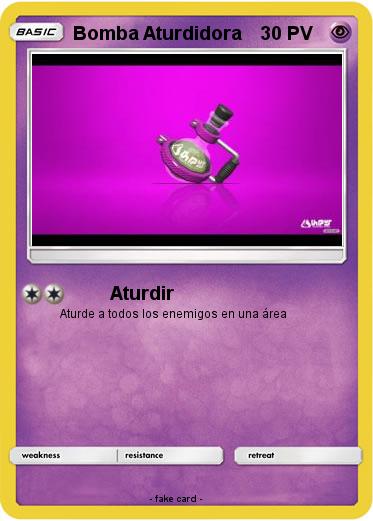 Pokemon Bomba Aturdidora