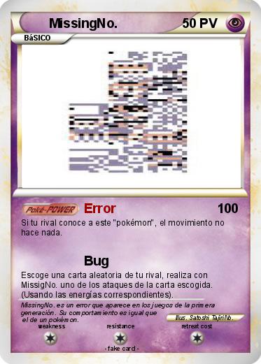 Pokemon MissingNo.
