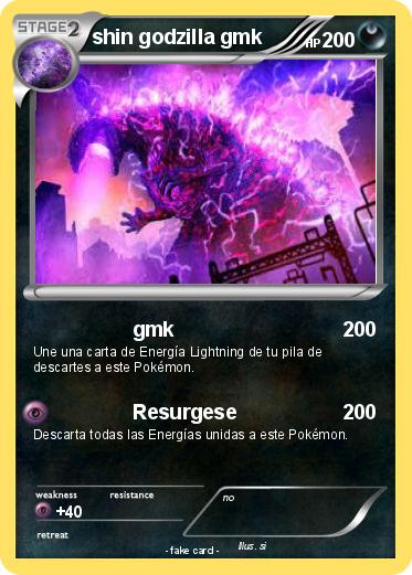 Pokemon shin godzilla gmk