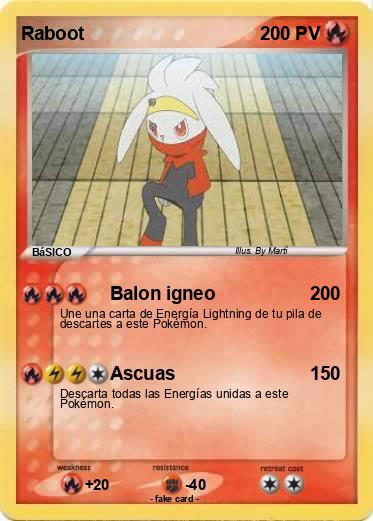 Pokemon Raboot