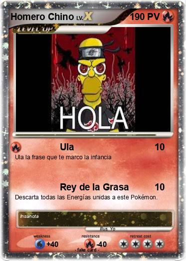 Pokemon Homero Chino