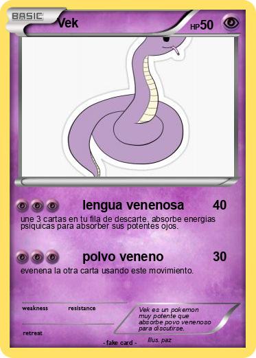 Pokemon Vek