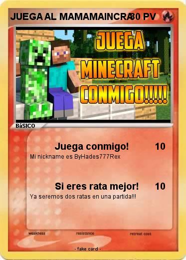 Pokemon JUEGA AL MAMAMAINCRA