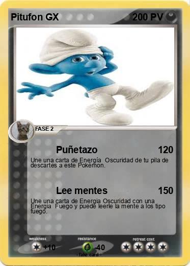 Pokemon Pitufon GX