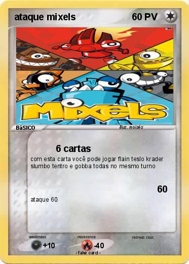 Pokemon ataque mixels