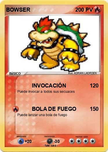 Pokemon BOWSER