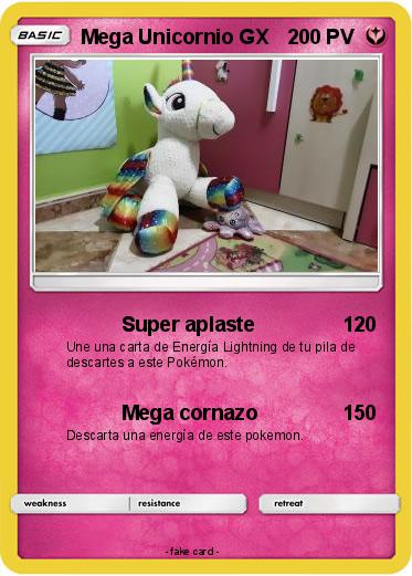 Pokemon Mega Unicornio GX