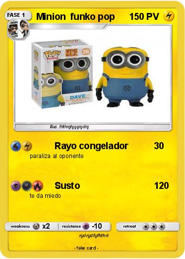 Pokemon Minion  funko pop