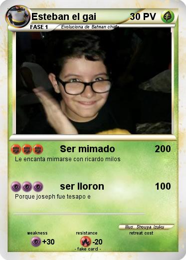 Pokemon Esteban el gai