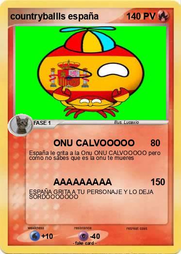 Pokemon countryballls españa