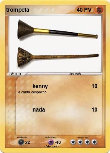 Pokemon trompeta
