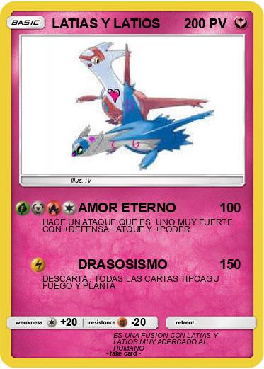 Pokemon LATIAS Y LATIOS
