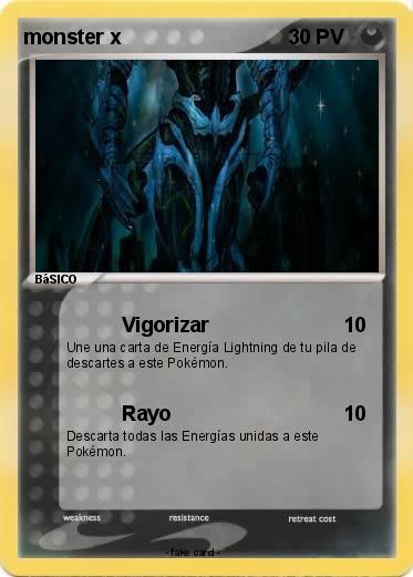 Pokemon monster x