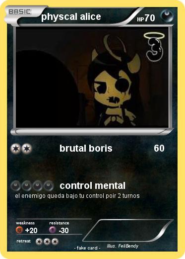 Pokemon physcal alice