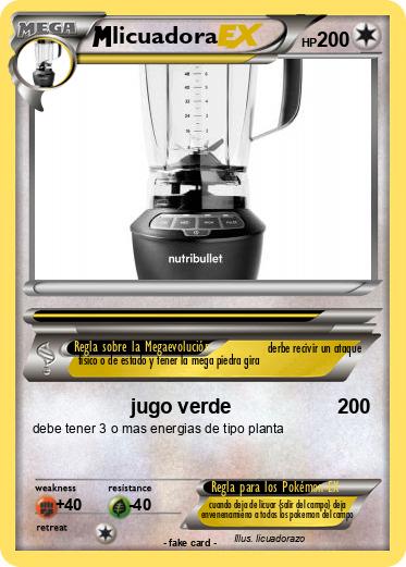 Pokemon licuadora