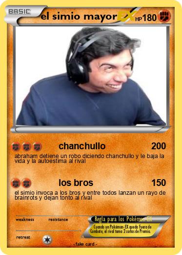 Pokemon el simio mayor