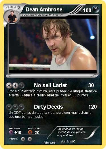 Pokemon Dean Ambrose