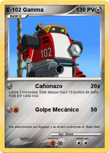 Pokemon E-102 Gamma