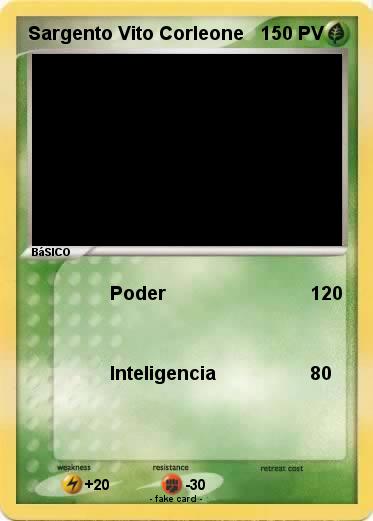Pokemon Sargento Vito Corleone