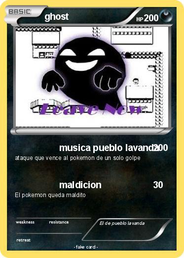 Pokemon ghost