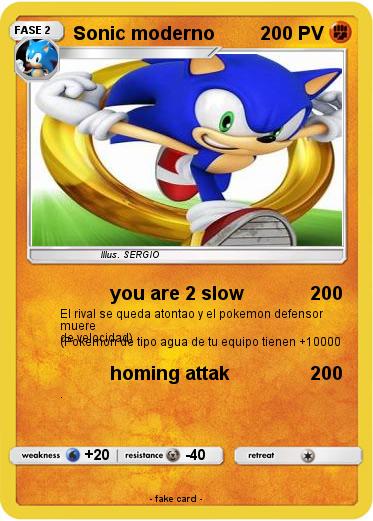 Pokemon Sonic moderno