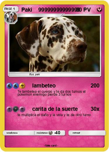 Pokemon Paki    99999999999999