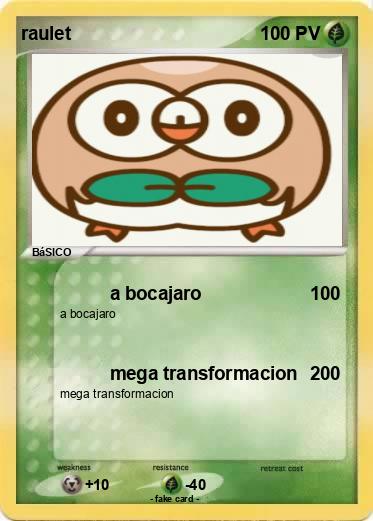 Pokemon raulet