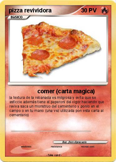 Pokemon pizza revividora
