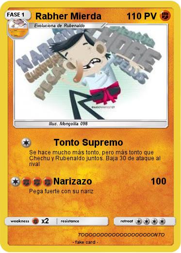 Pokemon Rabher Mierda