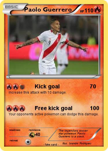 Pokemon Paolo Guerrero