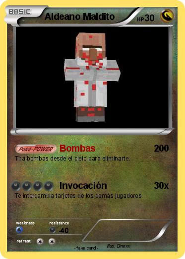 Pokemon Aldeano Maldito