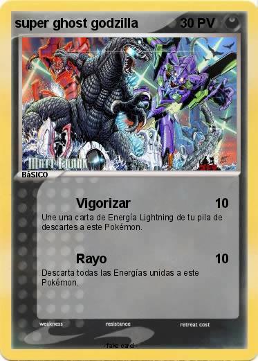 Pokemon super ghost godzilla