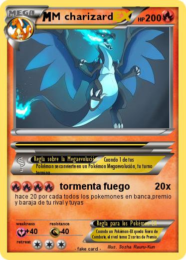 Pokemon M charizard