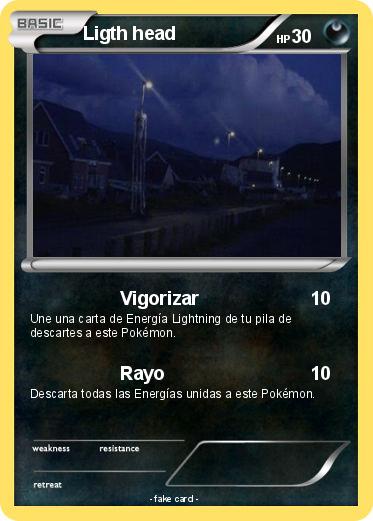 Pokemon Ligth head