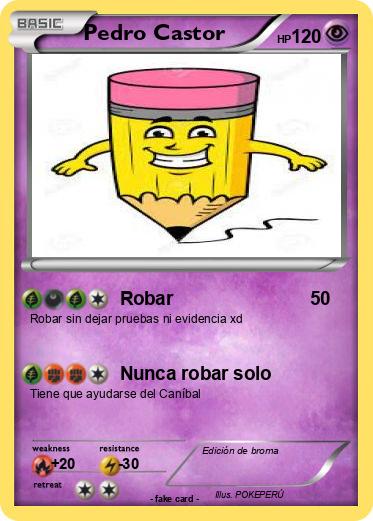 Pokemon Pedro Castor