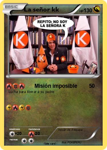 Pokemon La señor kk