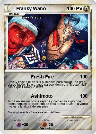 Pokemon Franky Wano