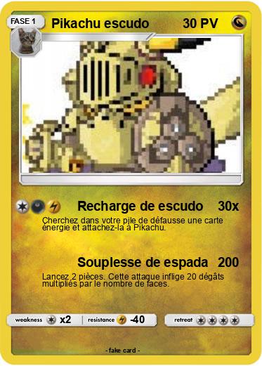 Pokemon Pikachu escudo