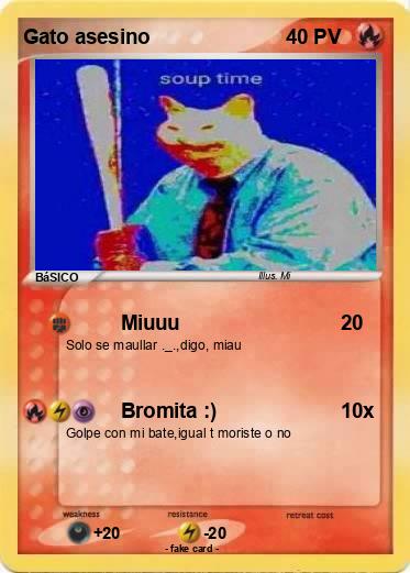 Pokemon Gato asesino