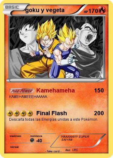 Pokemon goku y vegeta
