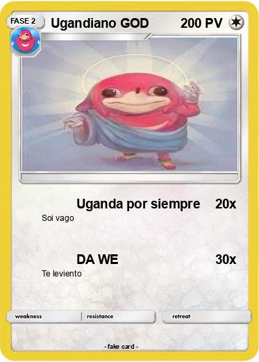 Pokemon Ugandiano GOD